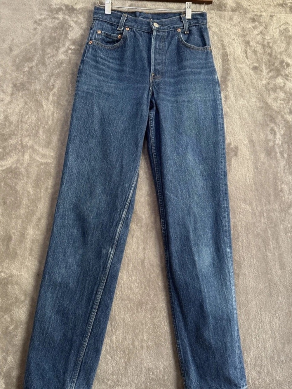 👖 Vintage Levi's 701 Student Fit Jeans Medium Wash Made in USA 26x32